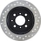 Centric Parts Sport Drilled/Slotted Brake Rotor, 127.40017R 127.40017R - alternate 5